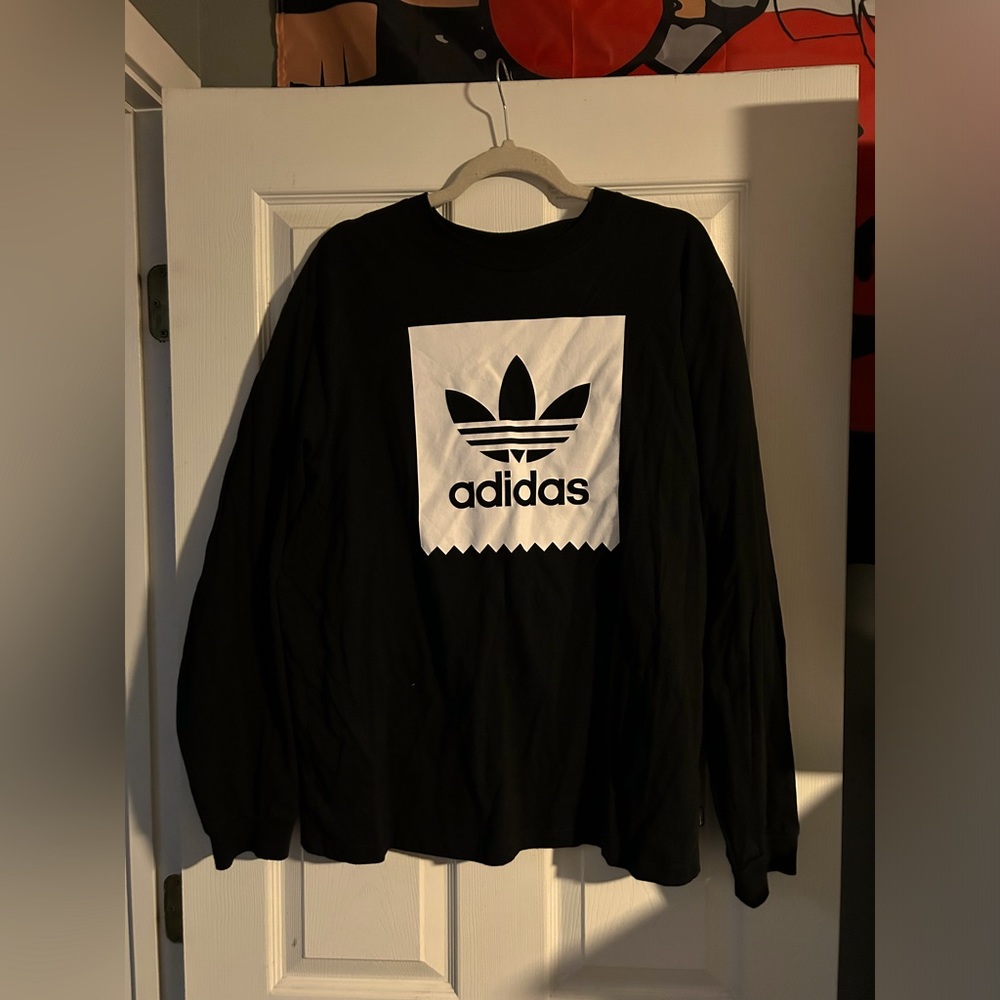 Adidas Originals Blackbird Solid Trefoil Long Sleeve